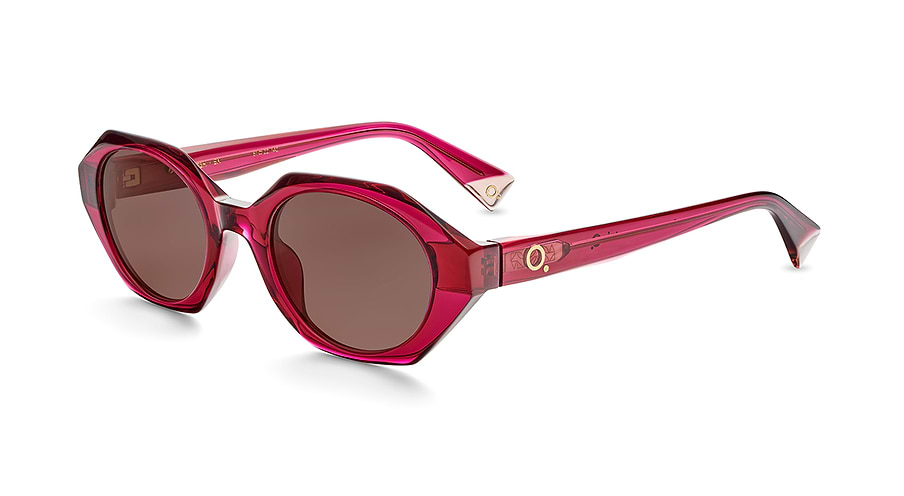 Das Bild zeigt die Sonnenbrille FRESH BX von der Marke Etnia Barcelona in rot.